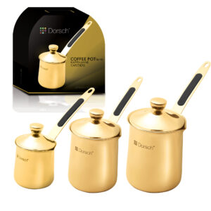 Coffee Pots Golden Set